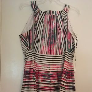 New Nine West Multicolored Party dress Size 16